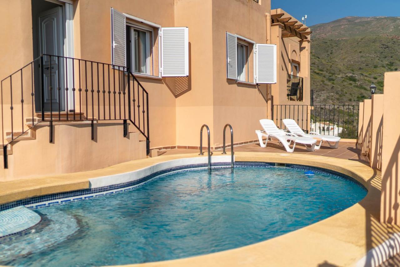 Chalet Con Vistas Al Mar Y Piscina Mojácar Exterior foto