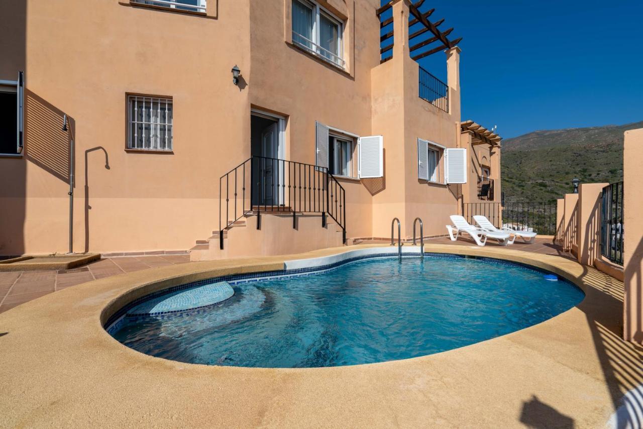 Chalet Con Vistas Al Mar Y Piscina Mojácar Exterior foto
